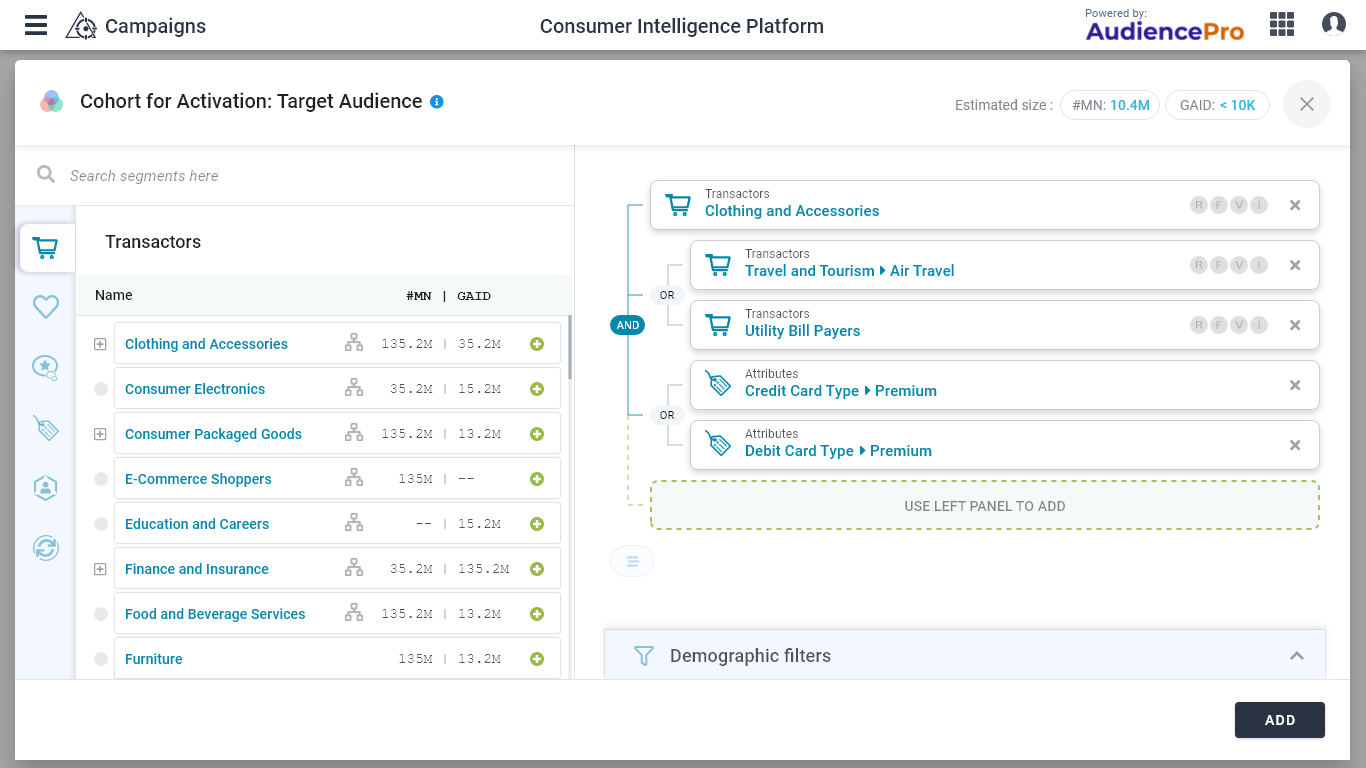 AudiencePro Feature 1